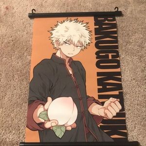 Bakugou peach poster